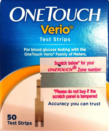 ONETOUCH STRIP VERIO 100CT LIFESCAN