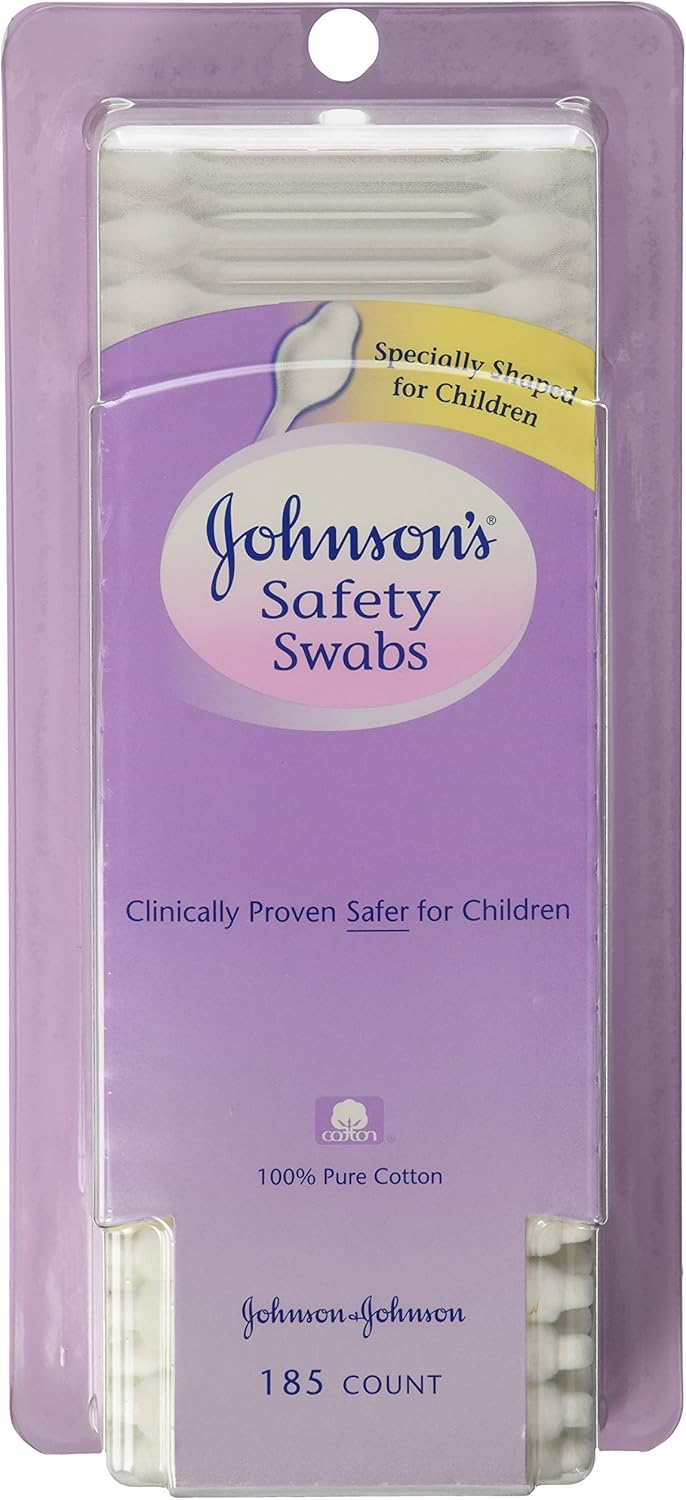 JOHNSONS SAFETY SWAB 55CT
