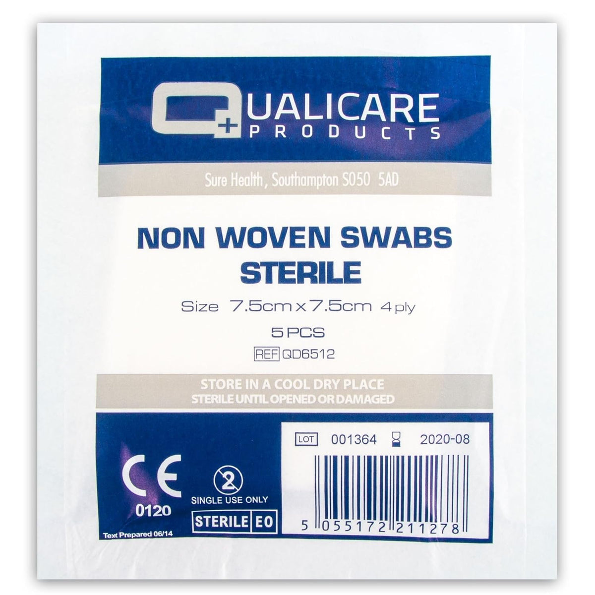 STERILE NIT EXAM GV 4X50 PWF
