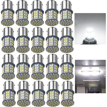 Hopkins 1157LL Long Life BAY15D Replacement Trailer Light Bulbs, 2 Pack