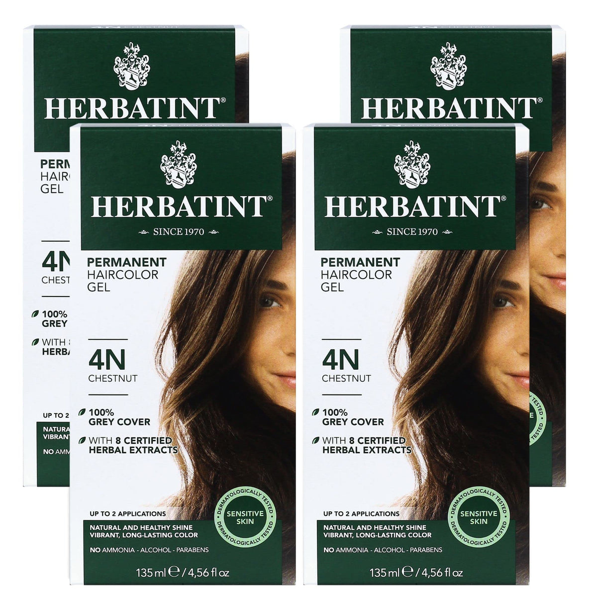 HERBATINT HAIR COLOR,4N,CHESTNUT