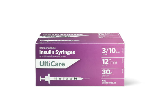ULTICARE U-100 6MM31G .3CC .5UM SYG100CT