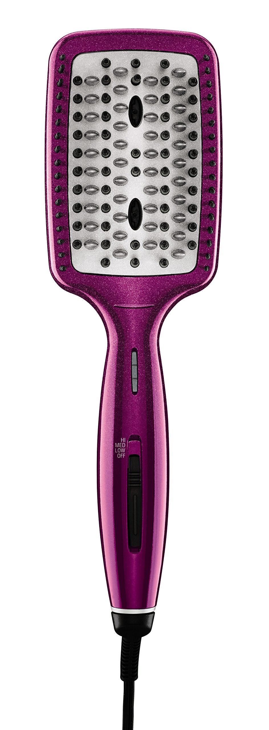 CONAIR Super Smoothing Mini Ceramic Hair Straightening Brush - Pink