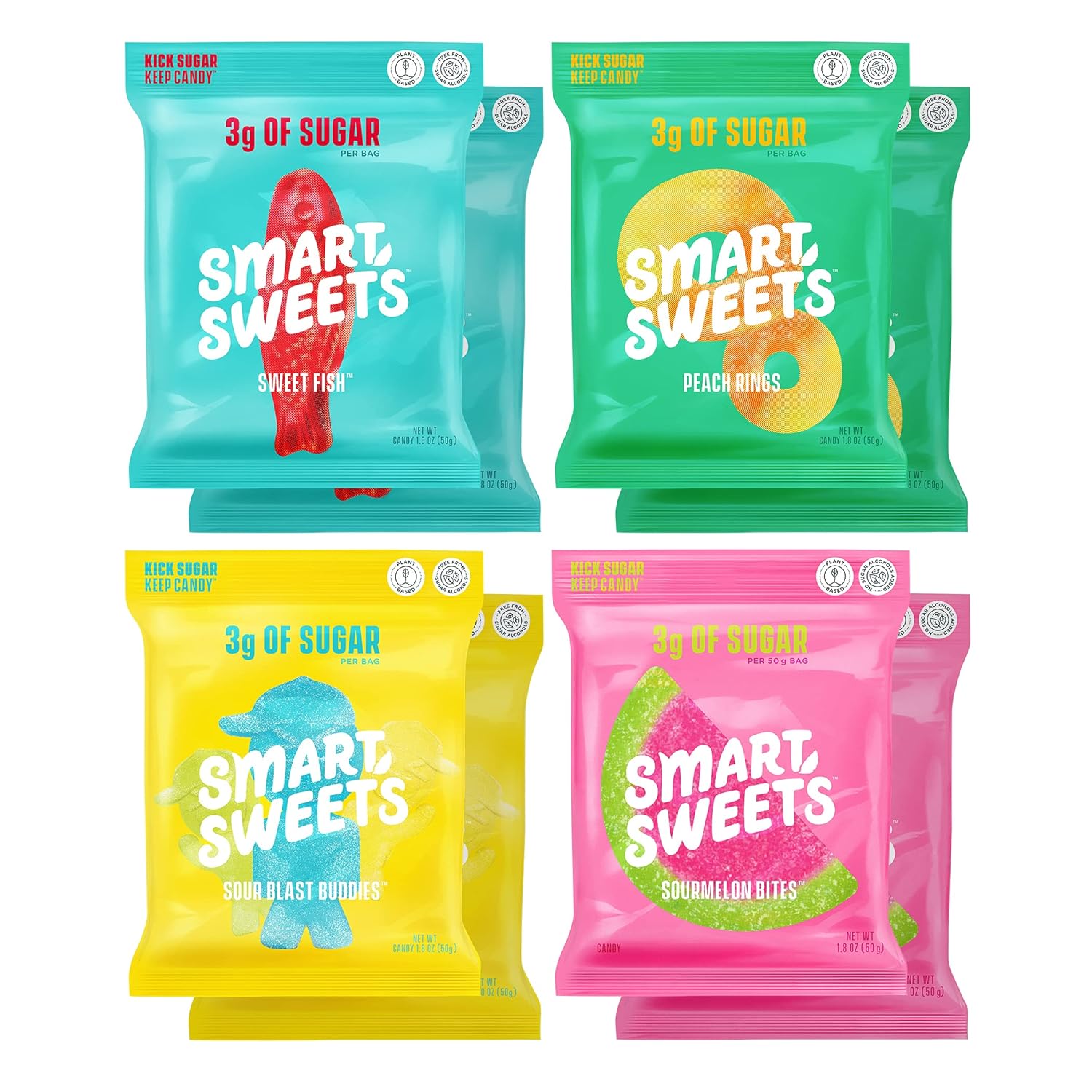 HEALTHY SWEETS 3.85OZ HRD SMNT