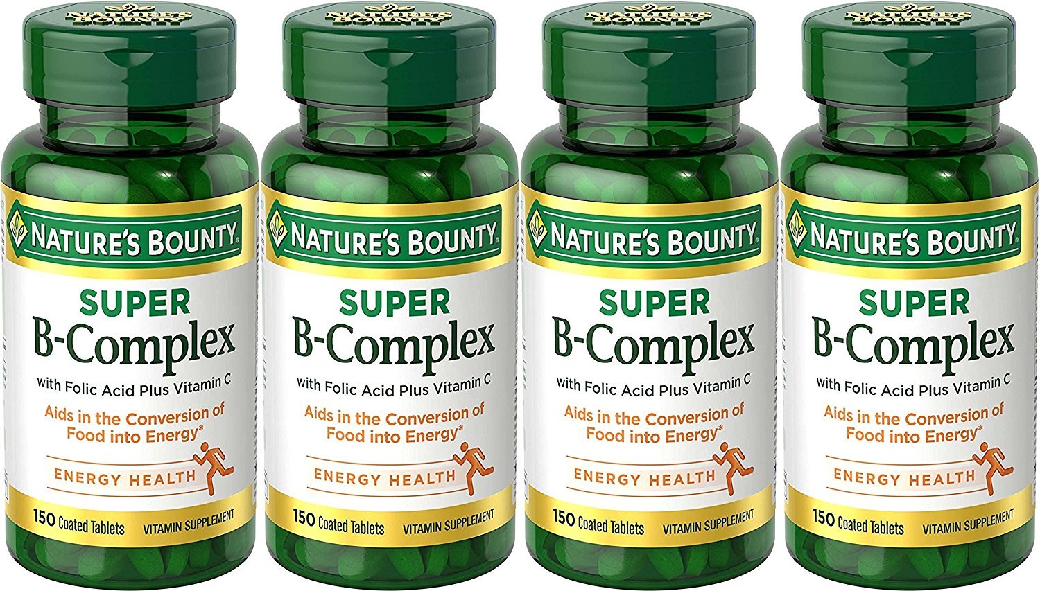 B COMPLEX W/C TABLET 125CT NAT BOUNTY