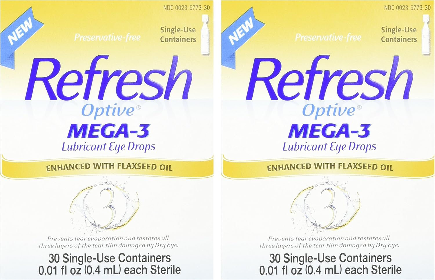 REFRESH OPTIVE MEGA-3 EYE DRP 30X0.4ML
