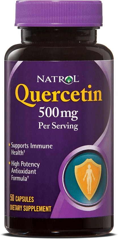NATROL QUERCETIN COMPLEX IMMUNE CAP 50CT
