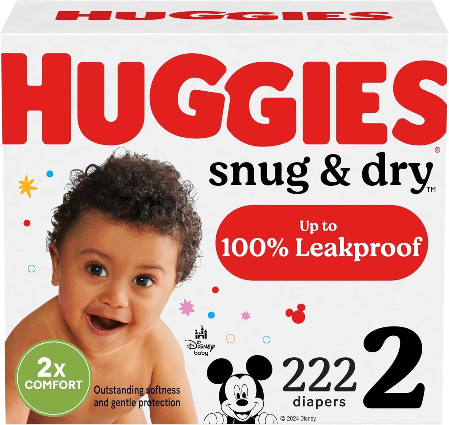 HUGGIES SNUG AND DRY BF 38 SZ2
