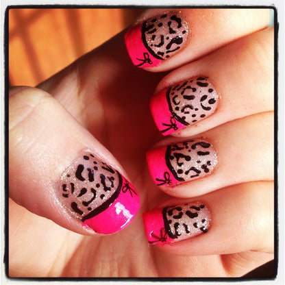 GLAZE NAIL ART CHEERFL CHEETAH