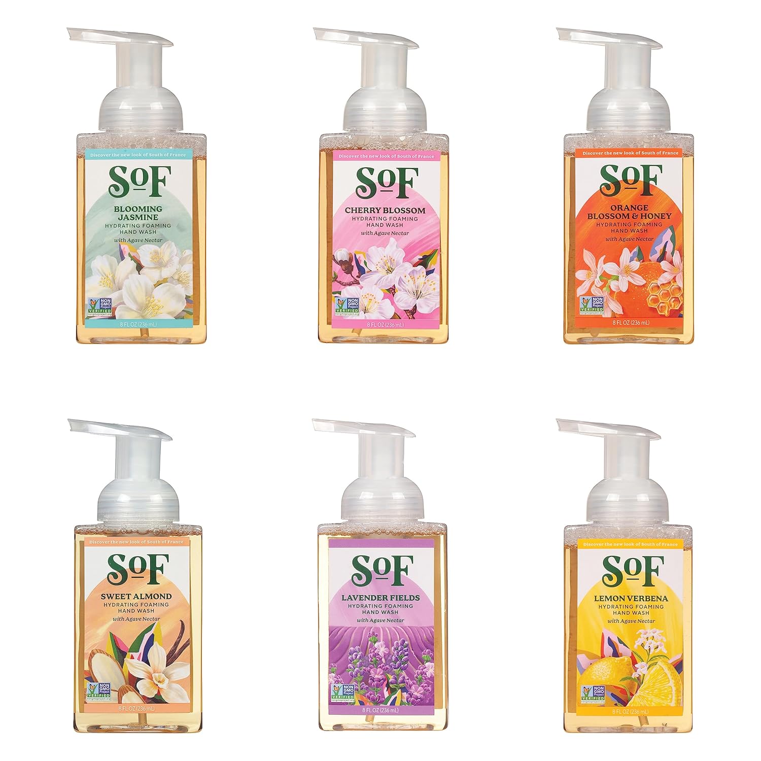 SOUTH OF FRANCE HAND SOAP,FM,BLM JASMINE