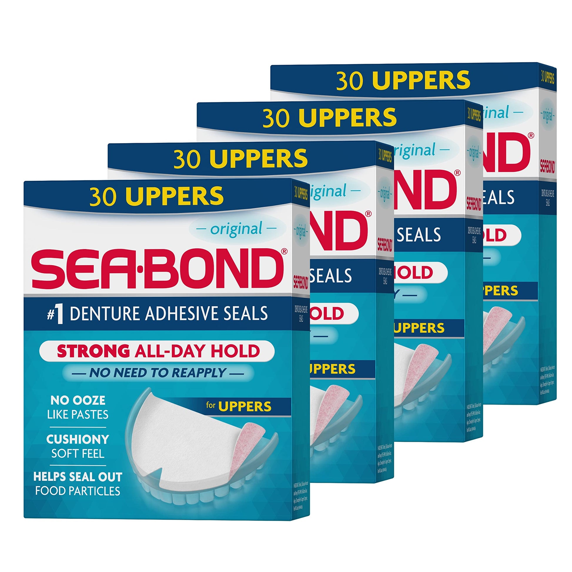 SEA BOND DENTURE ADHESIVE UPPER 15CT
