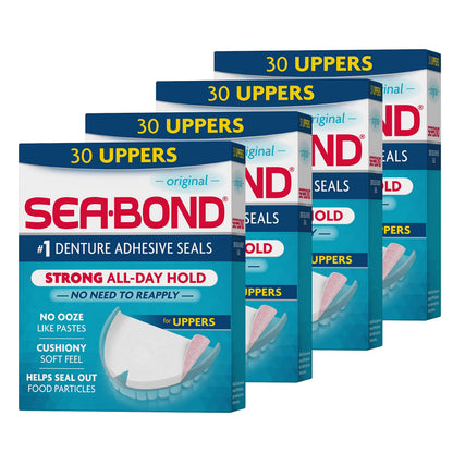 SEA BOND DENTURE ADHESIVE UPPER 15CT