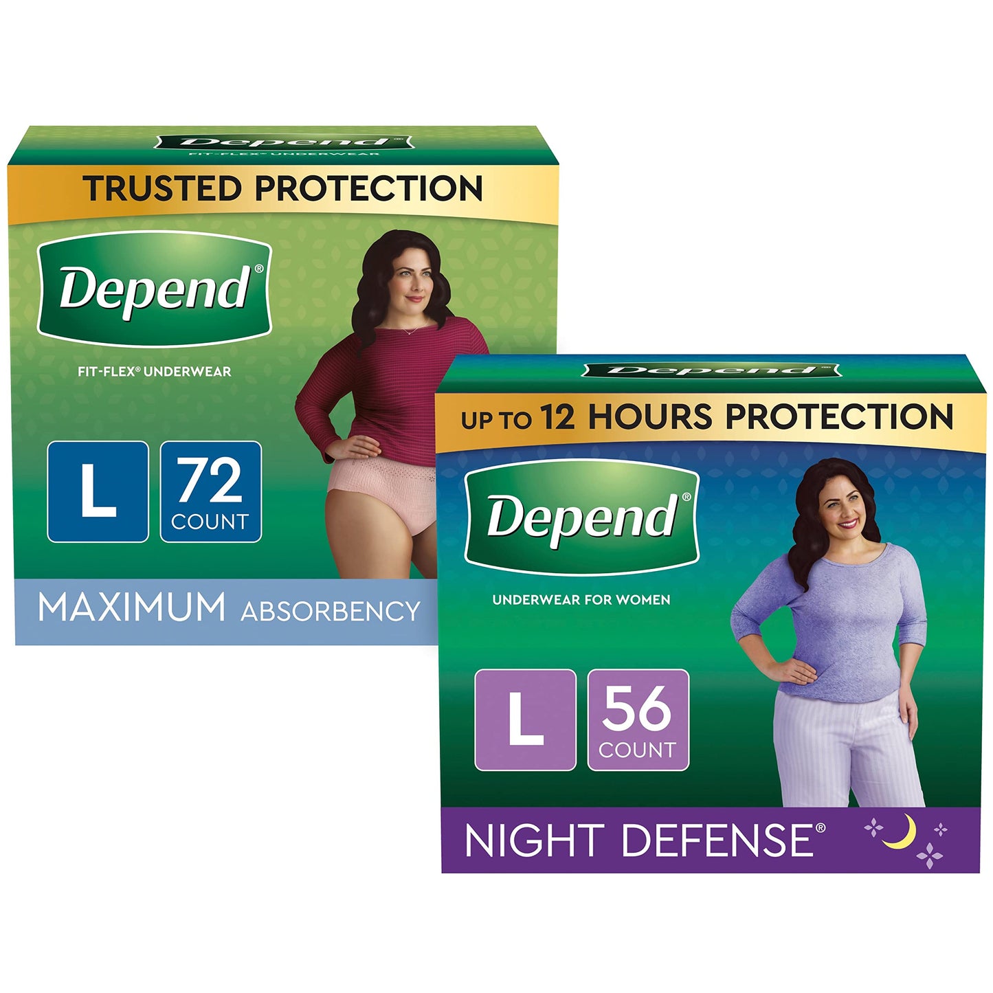 DEPEND SIL BF 14 WMN UWEAR MD