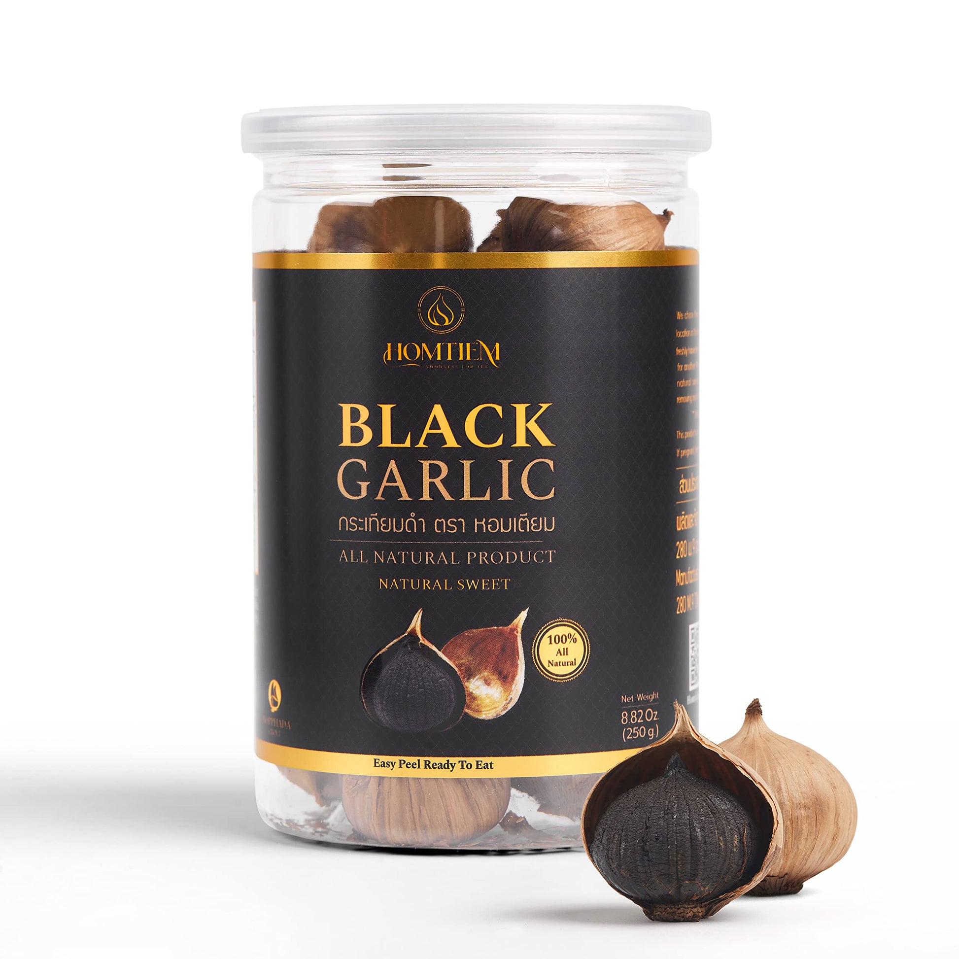 BLACK GARLIC,FERMENTED