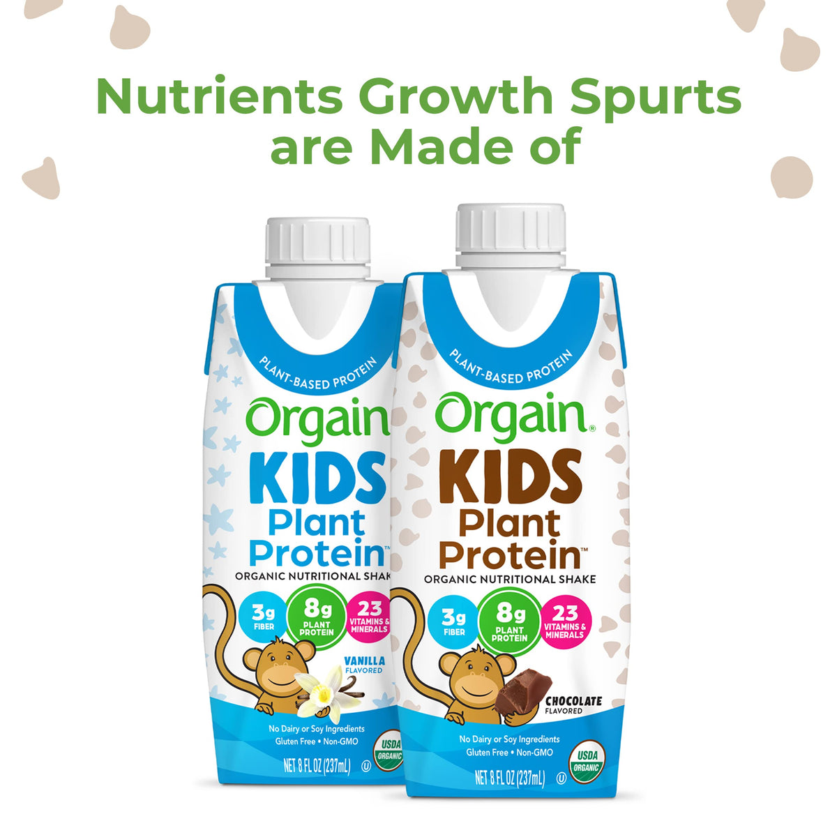ORGAIN NUTR SHK,OG2,CHOCLT KIDS