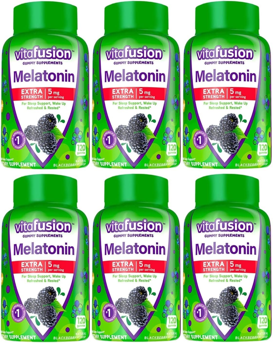 VITAFUSION MELATONIN CW 2.5MG 120