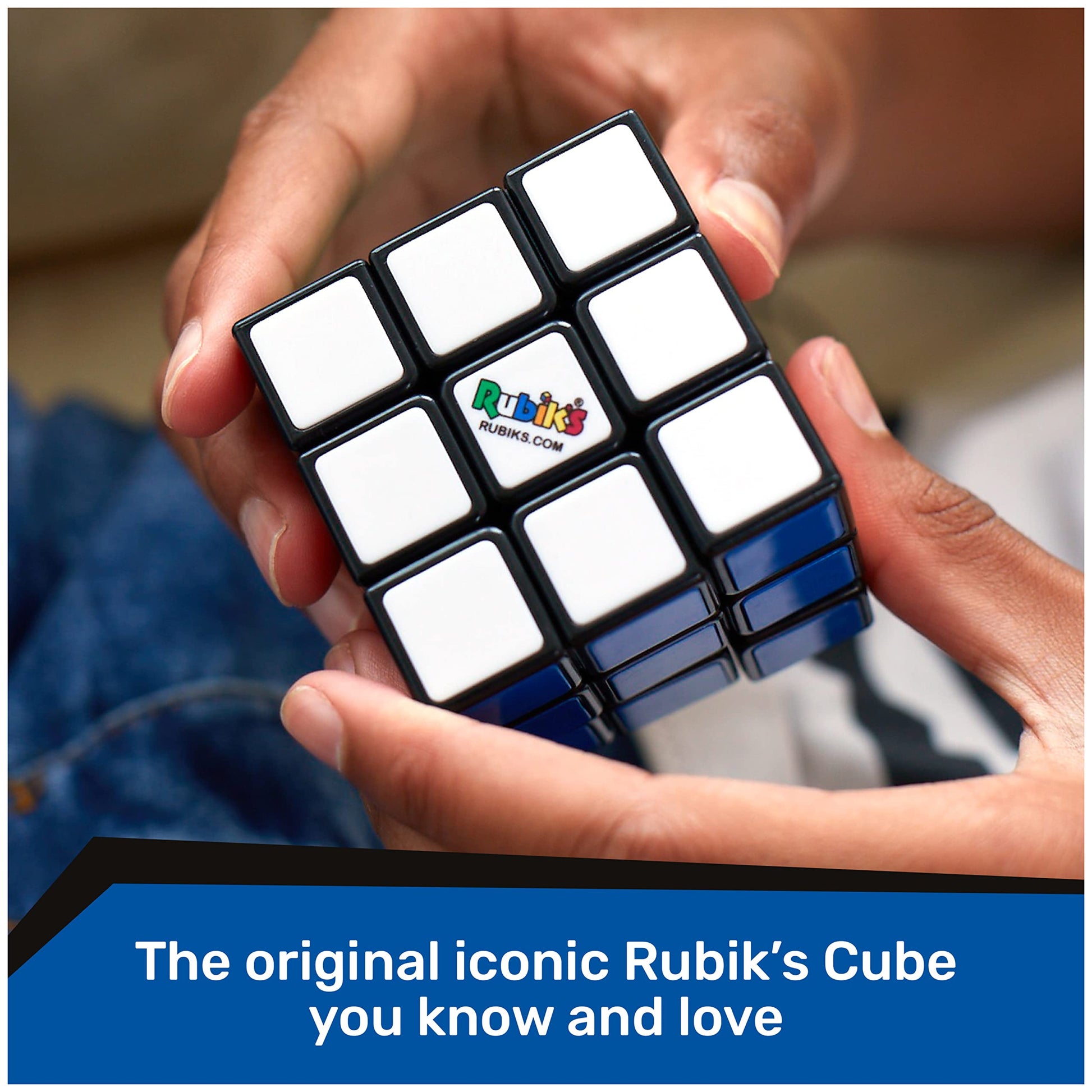 Rubik’s Cube, The Original 3x3 Color-Matching Puzzle