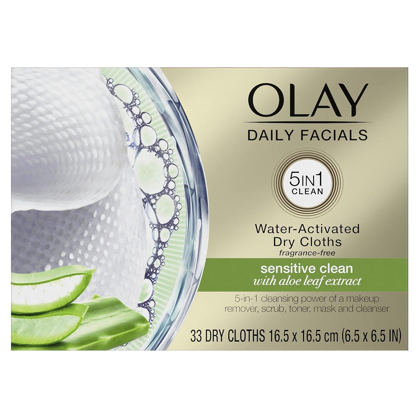 OLAY 5IN1 SENSITIVE CLOTHS33ct