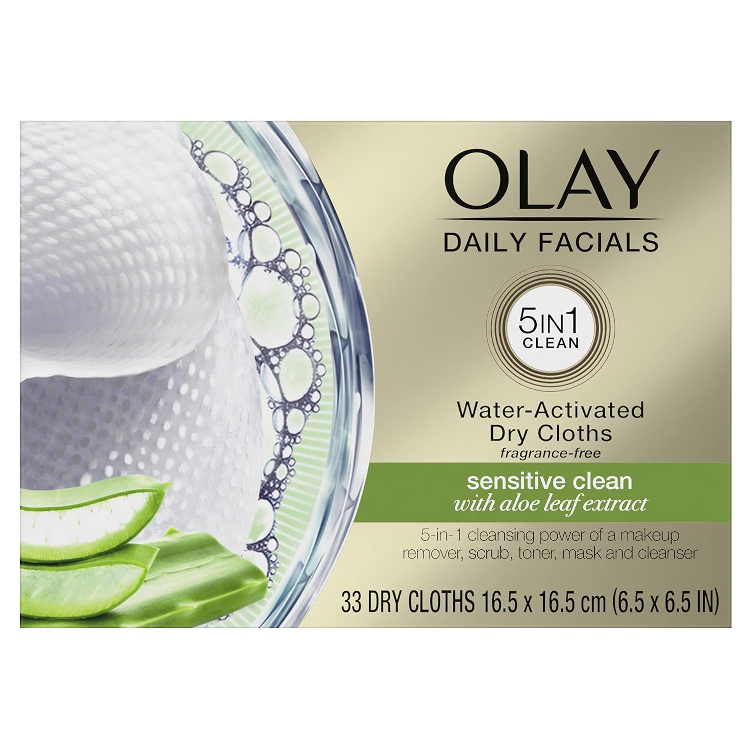 OLAY 5IN1 SENSITIVE CLOTHS33ct