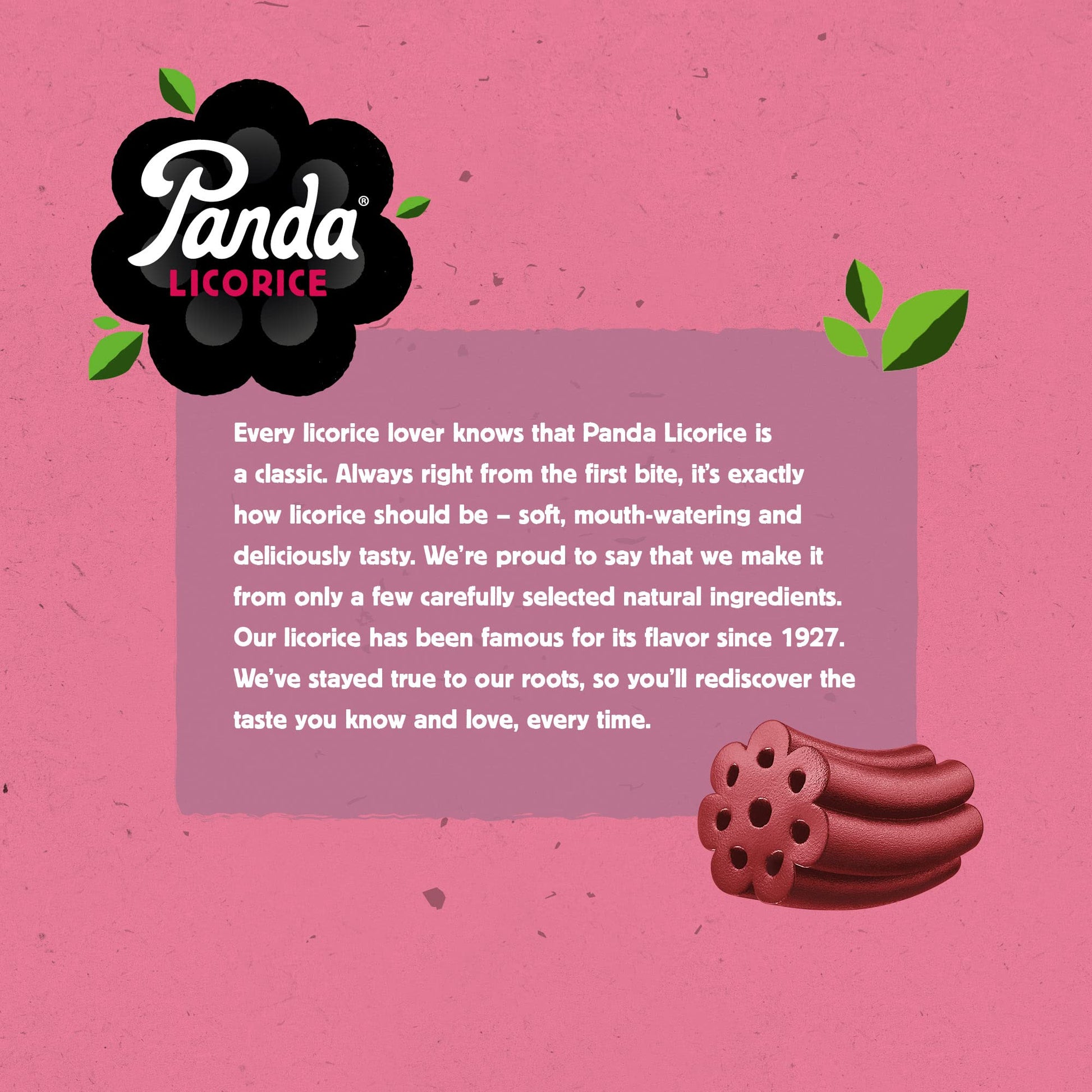 PANDA LICORICE LICORICE CHEW,NATURAL,BLK