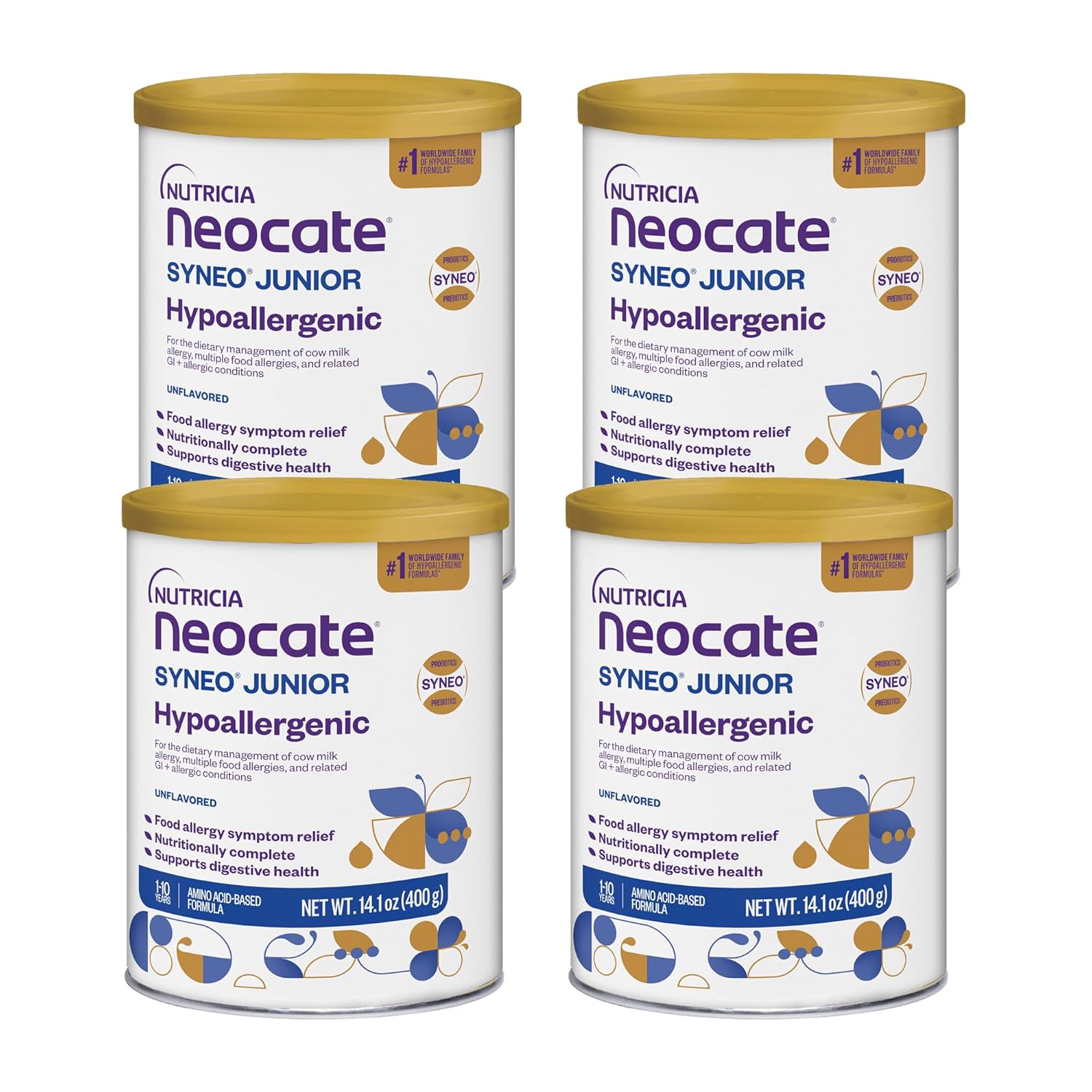 NEOCATE JUNIOR PW 4X400GM UNF