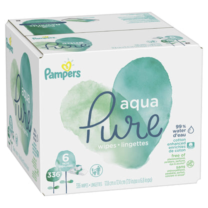 PAMPERS BBY WPS PA 6X56 AQ PUR