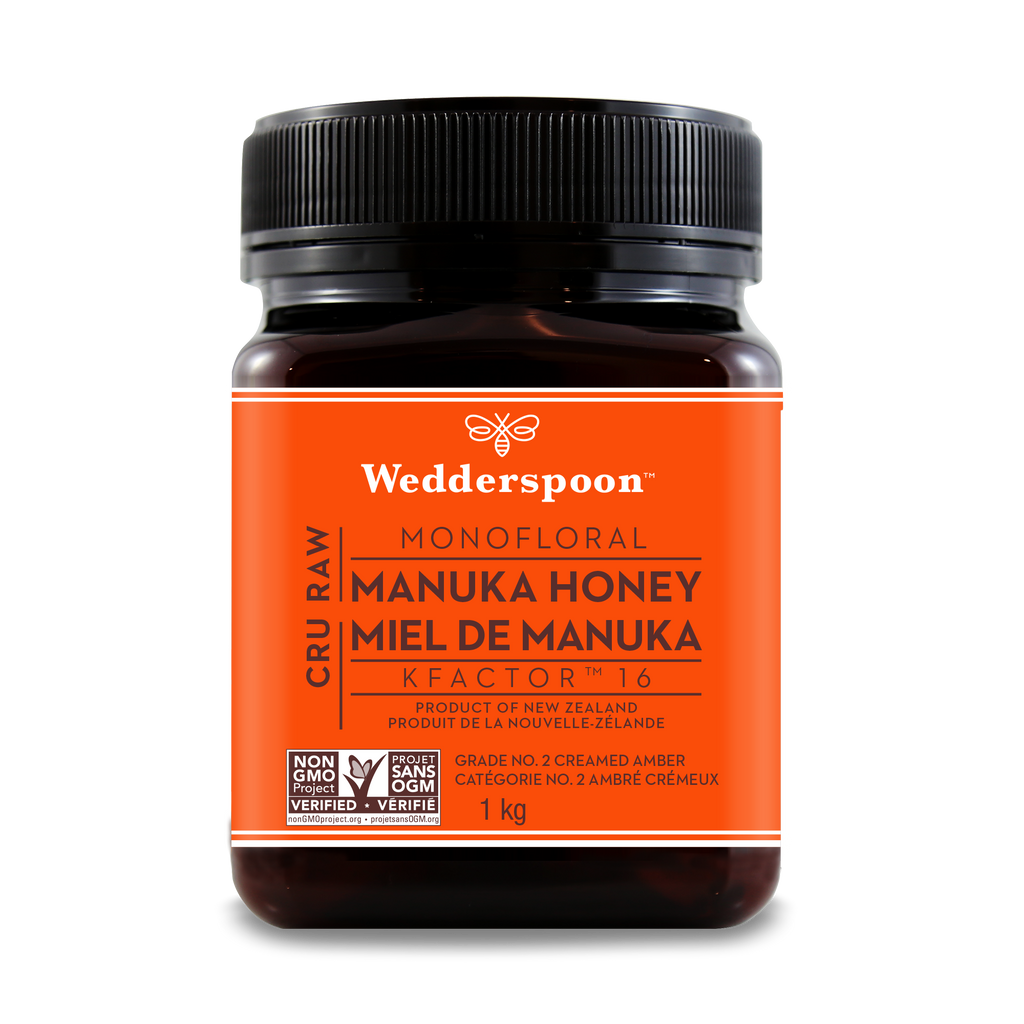 WEDDERSPOON MANUKA HONEY,RAW,KF 16
