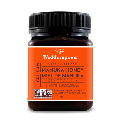 WEDDERSPOON MANUKA HONEY,RAW,KF 16