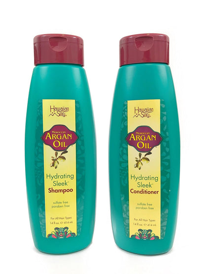H/SILKY ARGAN SHAMPOO       14Z
