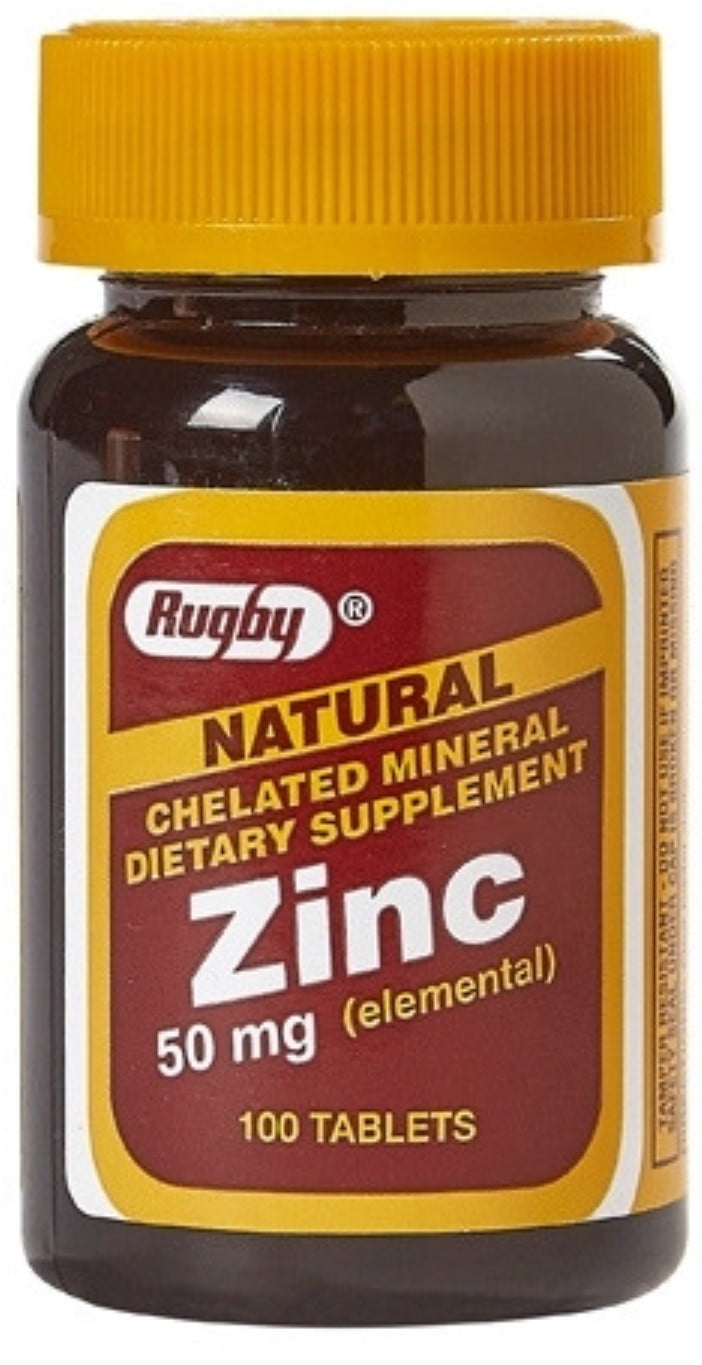 ZINC 50 MG TAB 100
