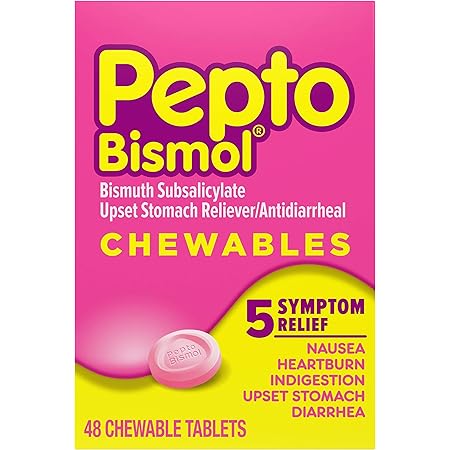 GNP PINK BISMUTH CHEW TABLET 30CT UD