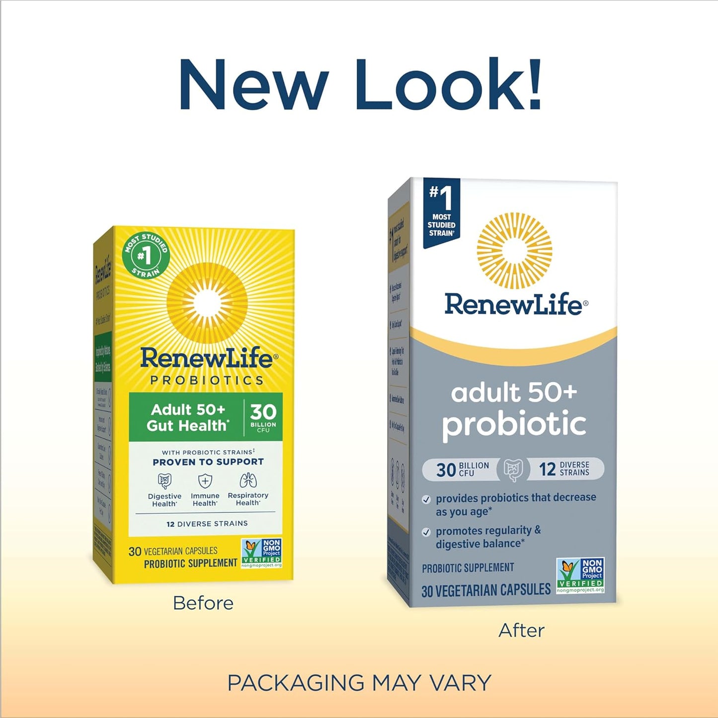 RENEW LIFE PROBIOTIC,ADULT,50+,30B