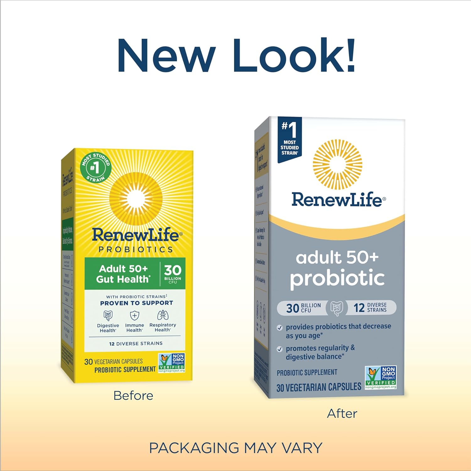 RENEW LIFE PROBIOTIC,ADULT,50+,30B