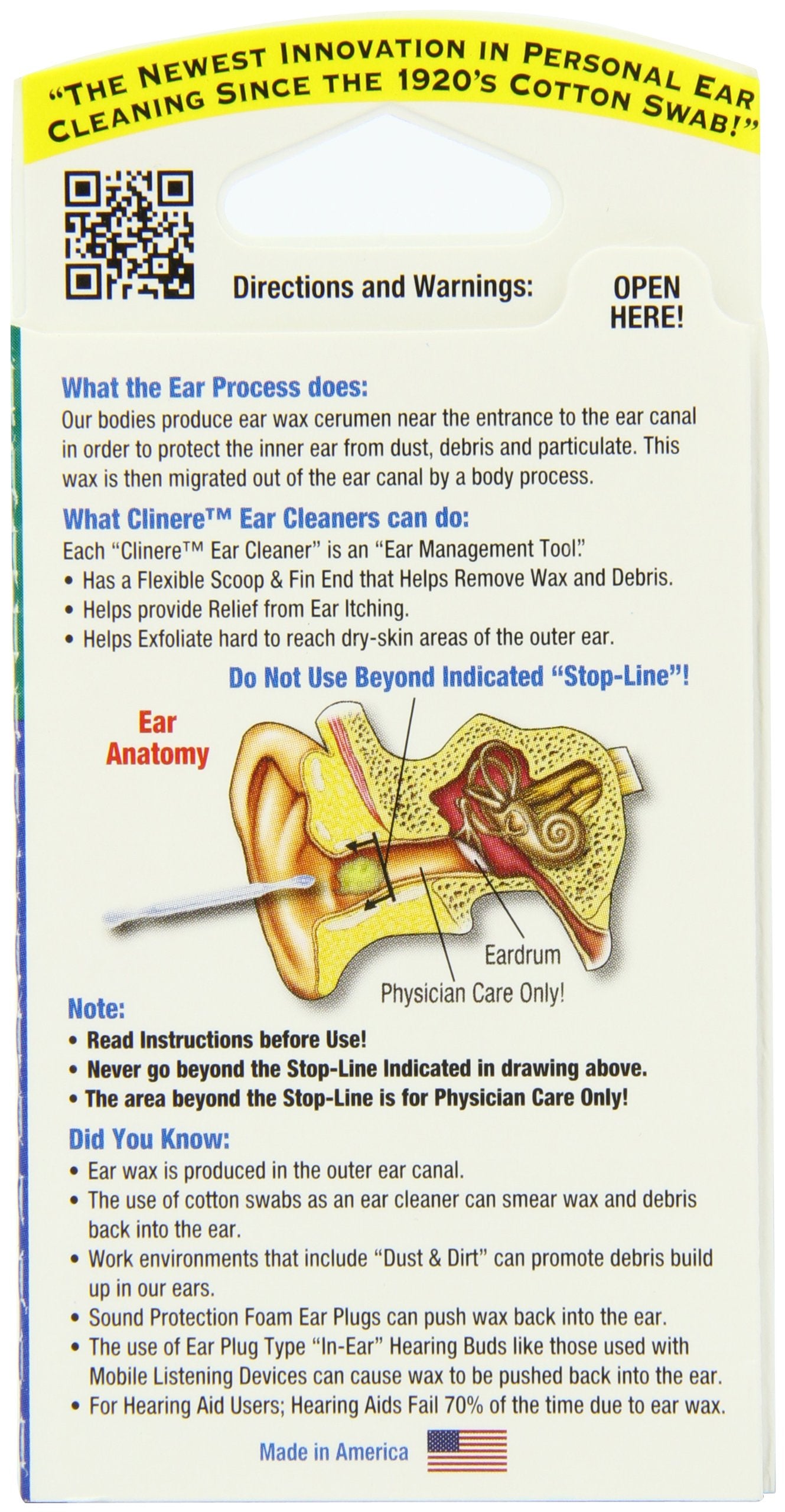 CLINERE EAR CLEANERS 10