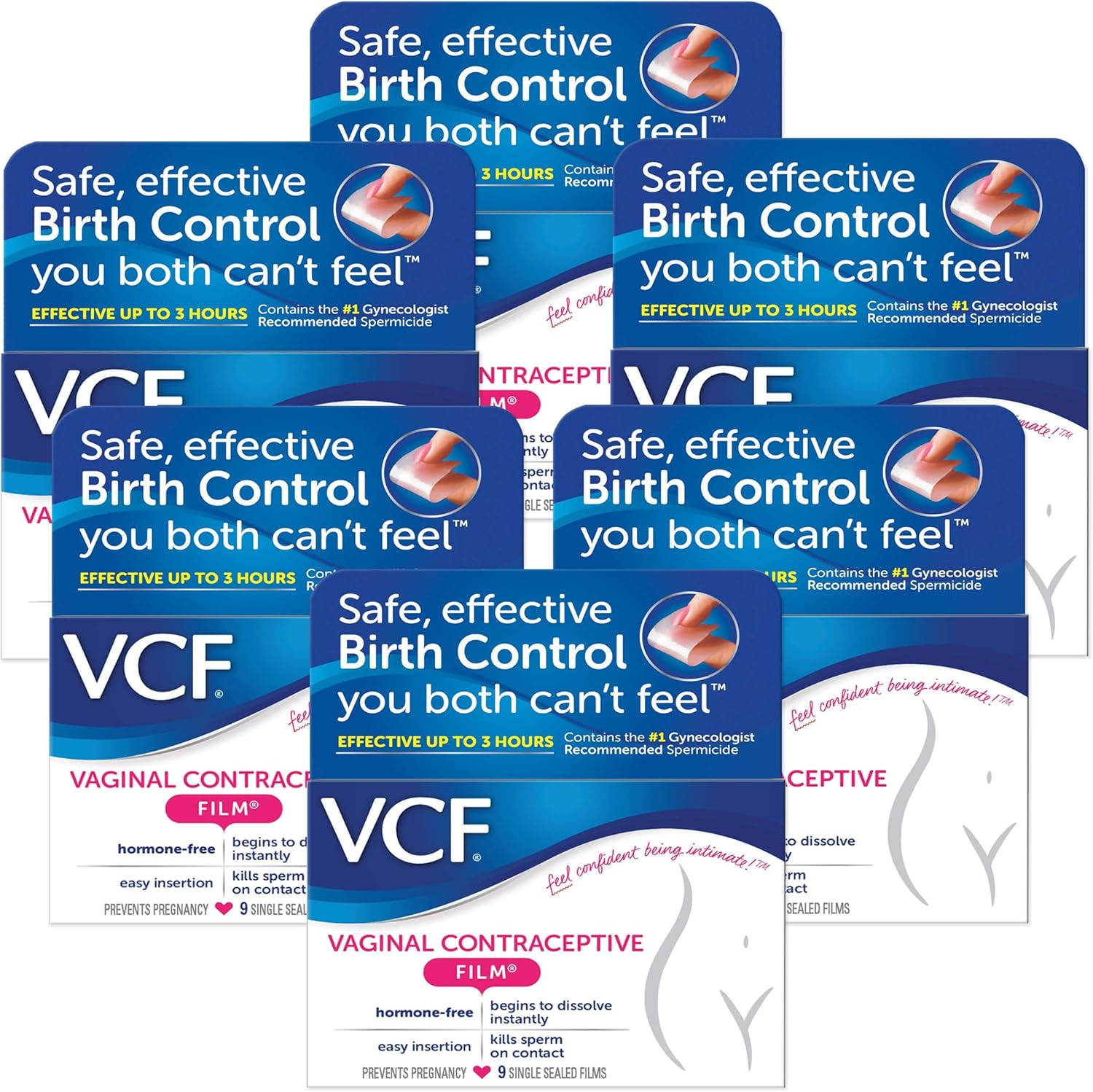 VCF CONTRACEPTIVE FILM 9CT