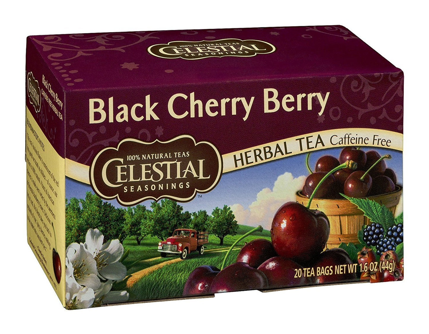 CELESTIAL SEASONINGS HERB TEA,BLK CHERRY BERRY