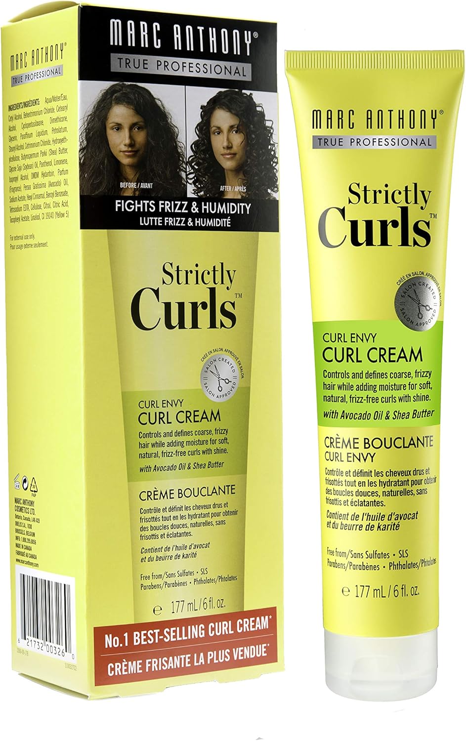 Marc Anthony Strictly Curls Perfect Curl Cream 6oz (Boxed)