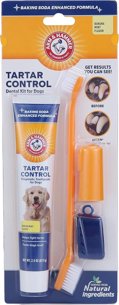 ARM&HAMMER ADLT DOG CCNT MINT DENTAL KIT