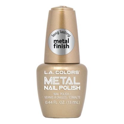 L.A. Colors Dark Metal Nail Polish, Jaded 0.44 fl oz