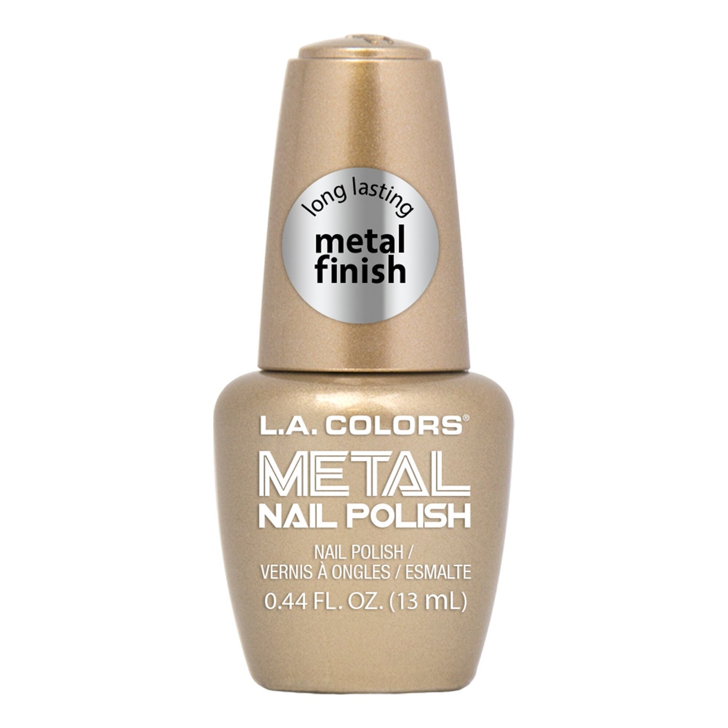 L.A. Colors Dark Metal Nail Polish, Dynasty 0.44 fl oz
