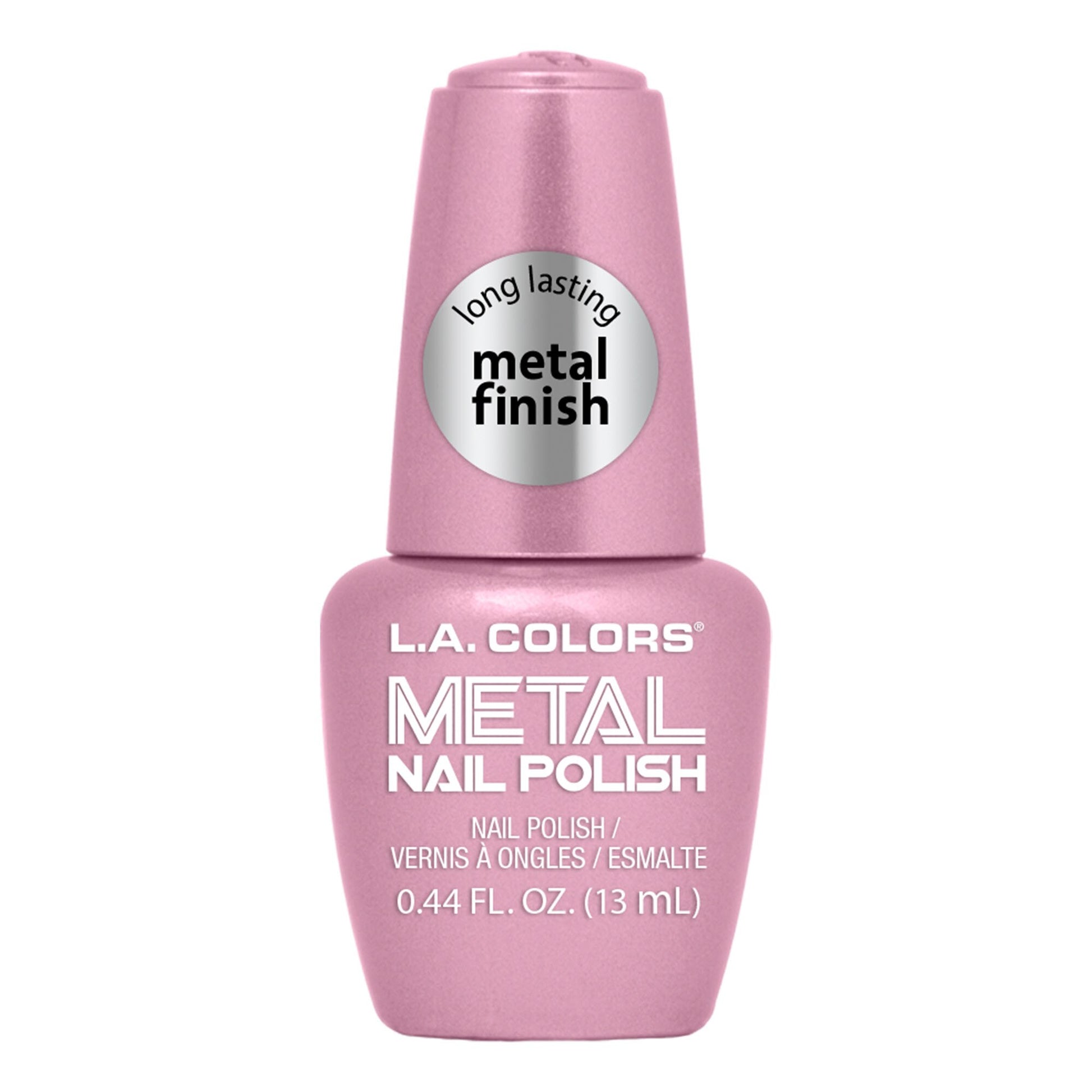 L.A. Colors Dark Metal Nail Polish, Metallica 0.44 fl oz