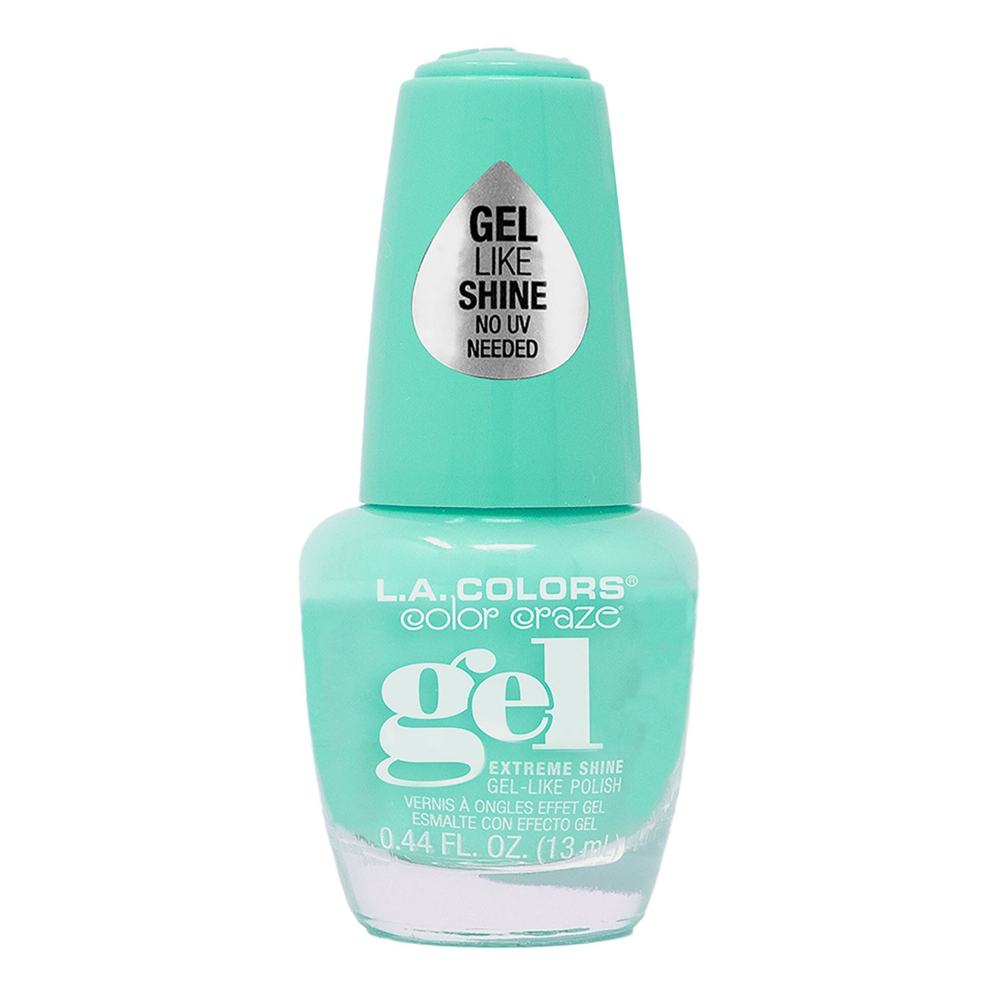 L.A. Colors Shimmer & Shine Collection Metal Polish - Crystal Pink