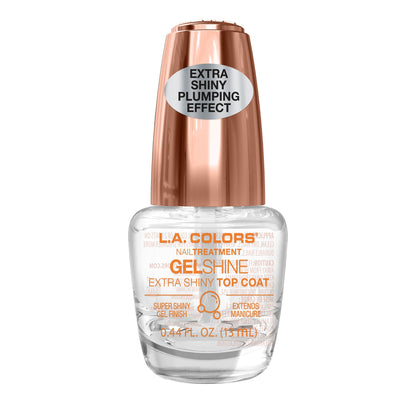 L.A. Colors Pro Gel Top Coat Nail Treatment, 0.44 fl oz