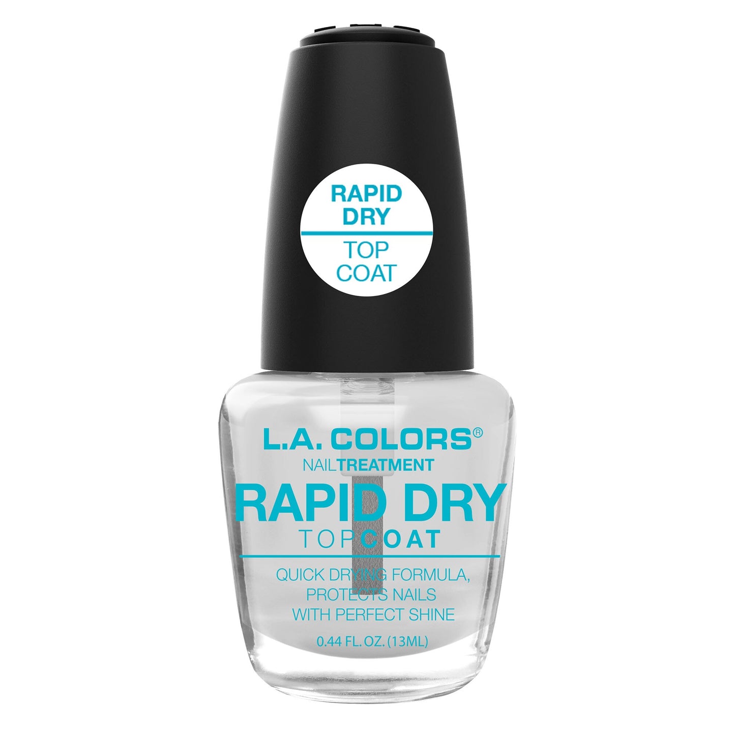 L.A. Colors Rapid Dry Top Coat Nail Treatment, 0.44 fl oz