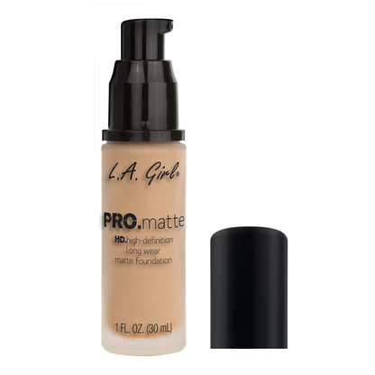 L.A. Girl PRO Matte Foundation Porcelain, 1 fl oz