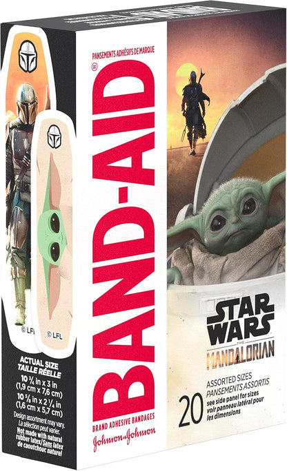 BAND AID KID STARWARS ASST 20CT