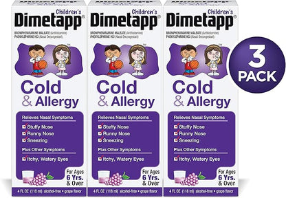 DIMETAPP CHILD COLD ALLERGY GRP LIQ 8OZ