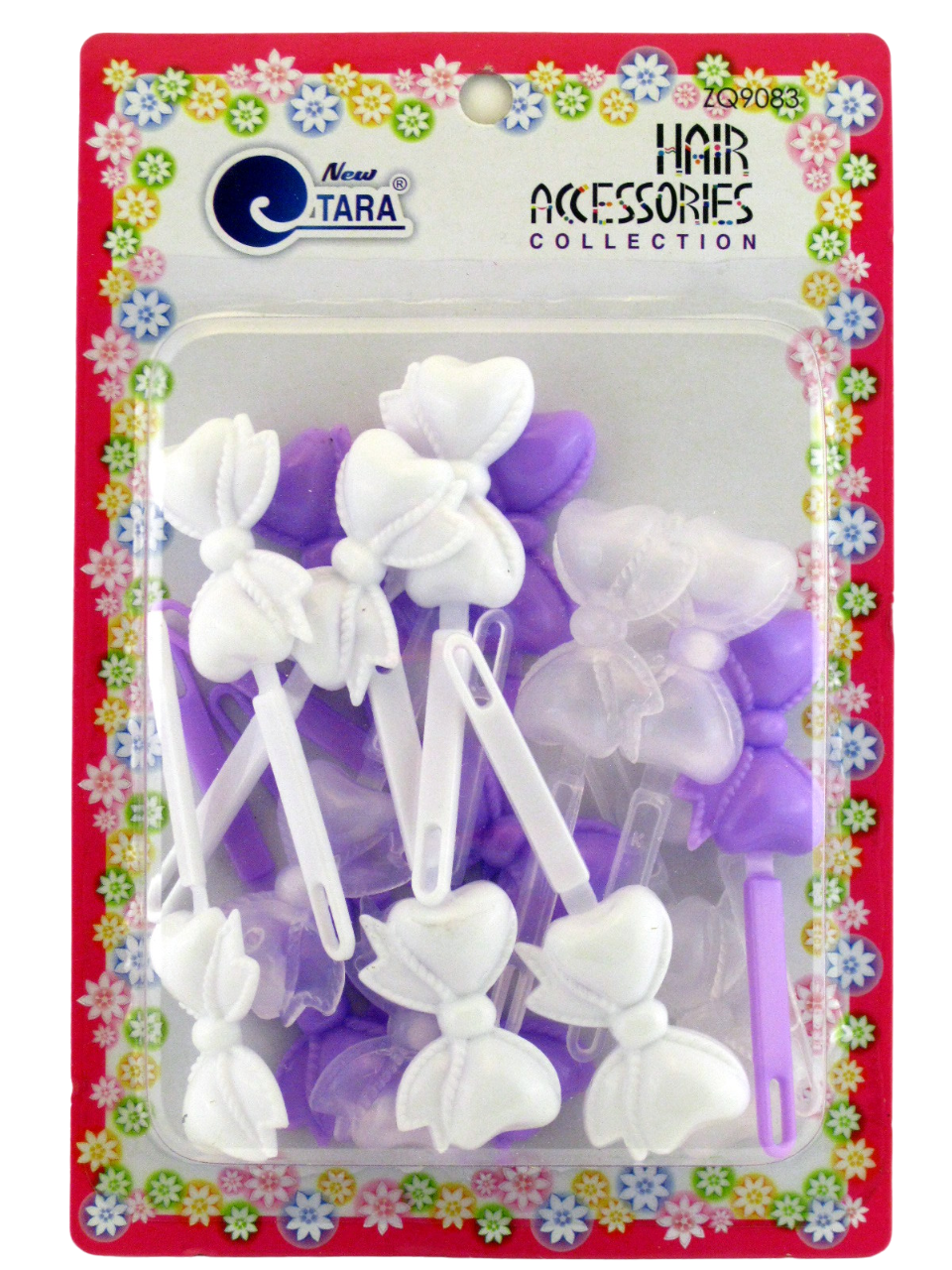 BARETTES KIDS MED BOW ASST 2CT