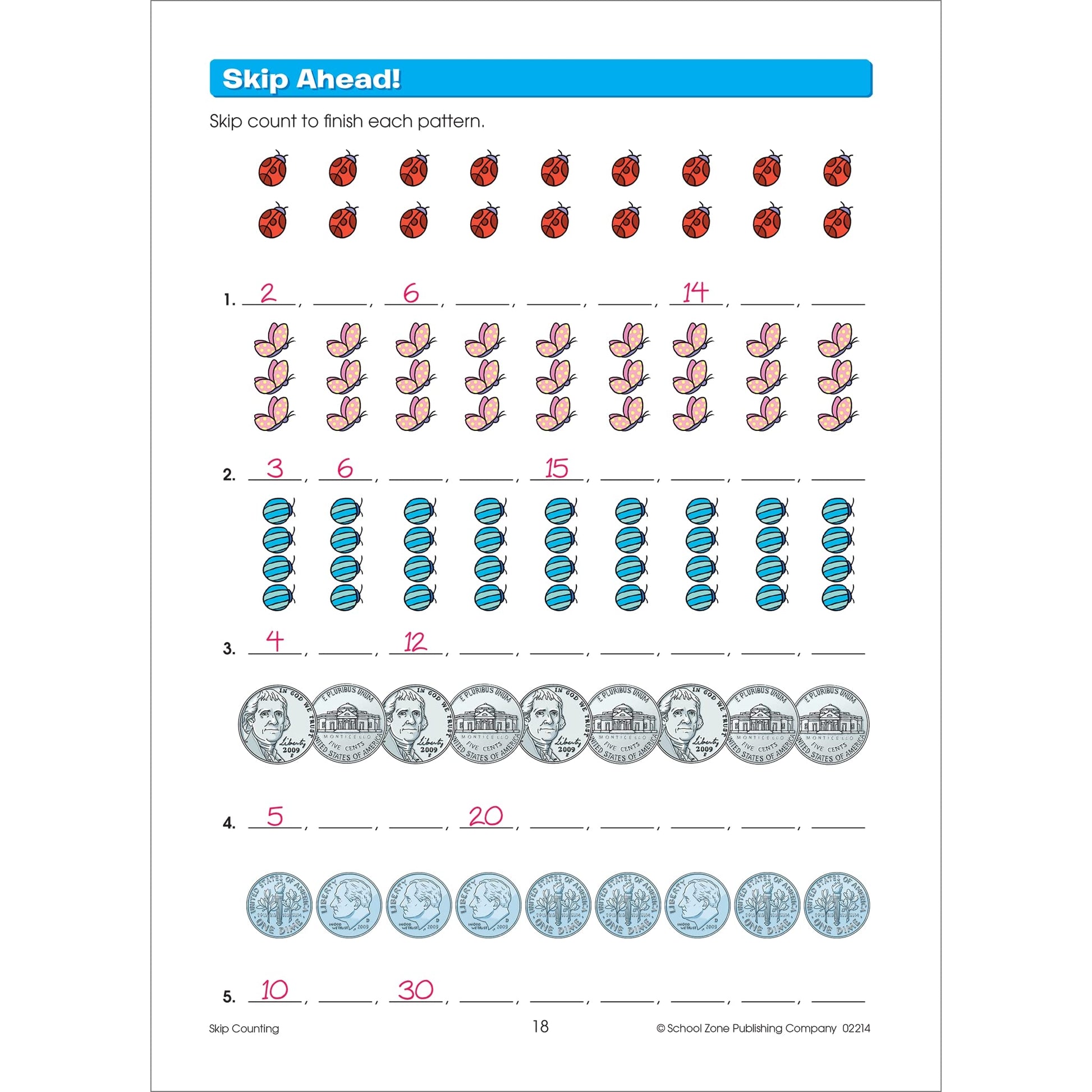 School Zone Multiplication & Division Grades 3-4 Workbook
