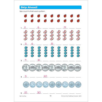 School Zone Multiplication & Division Grades 3-4 Workbook